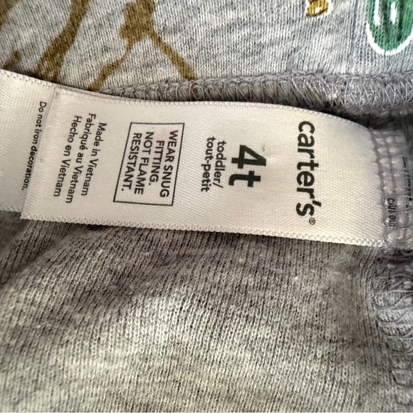 4T Marvel Avengers LS Set & 4 sets Carter Boys Long/Short Sleeve Bottoms Pajamas - Picture 15 of 16